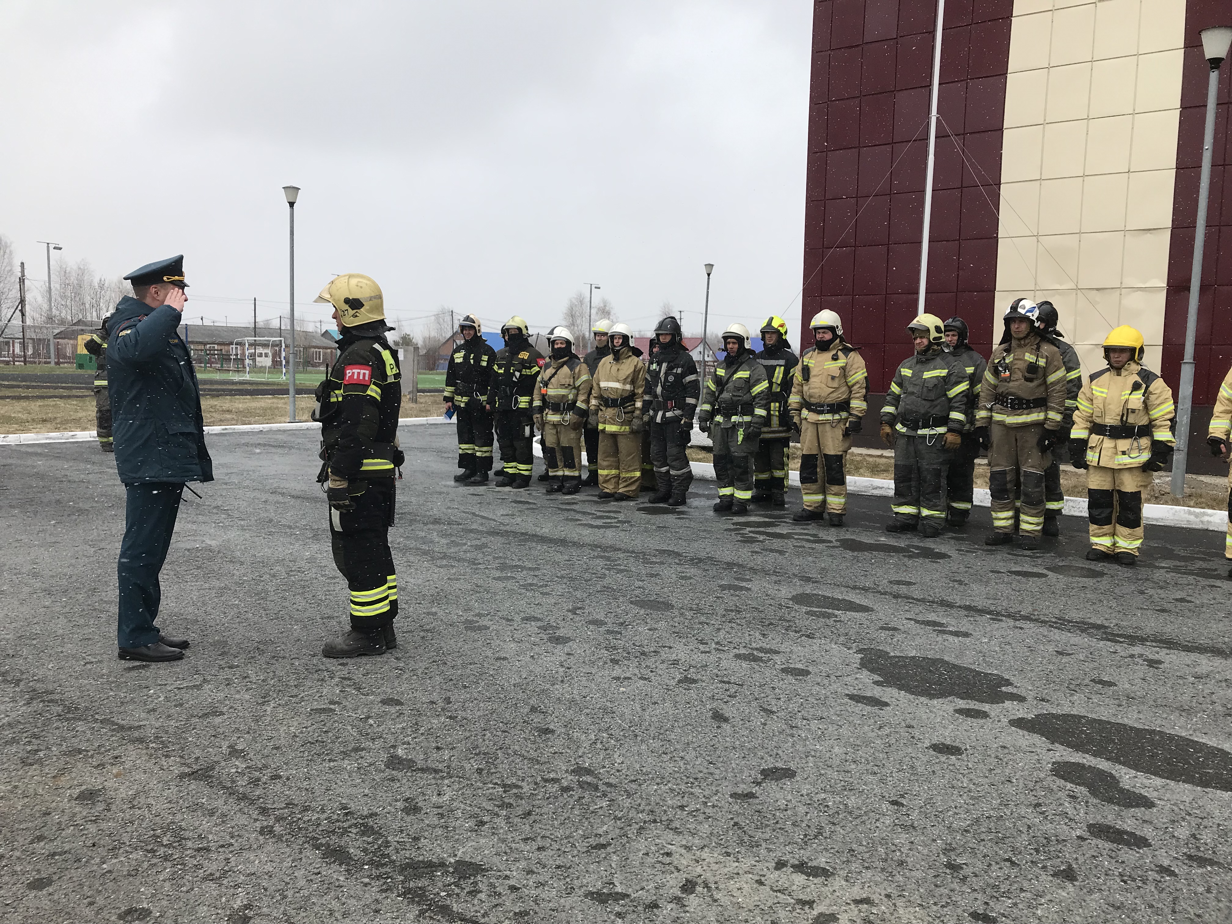 Пожарно-тактические учения на пользу всем.